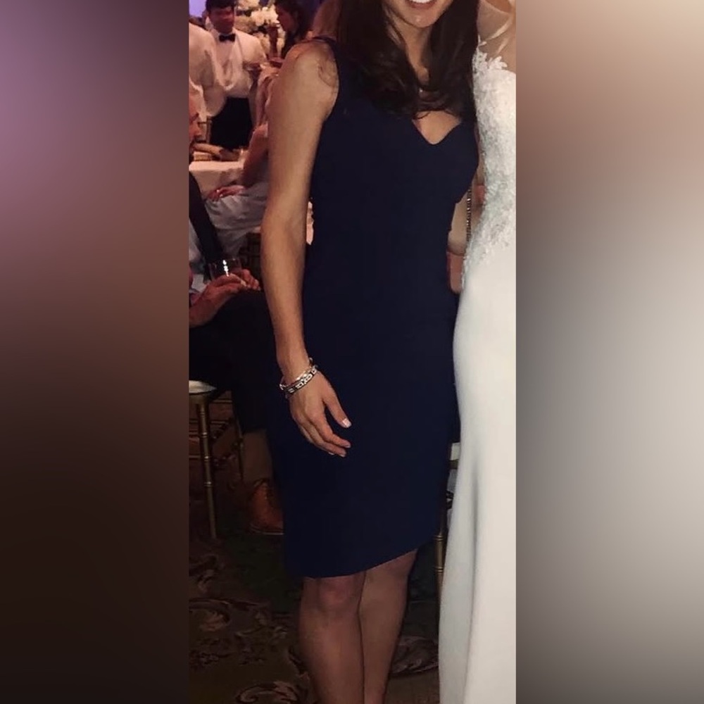Elizabeth and James Navy Dress